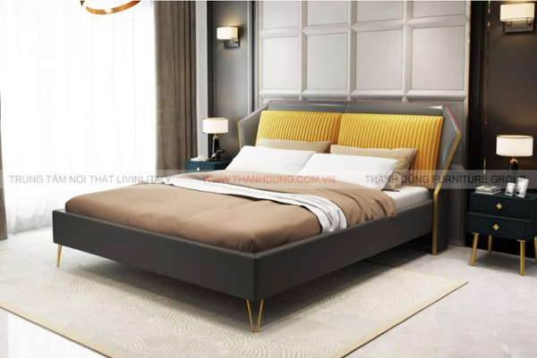 Giường ngủ hiện đại theo phong cách tối giản