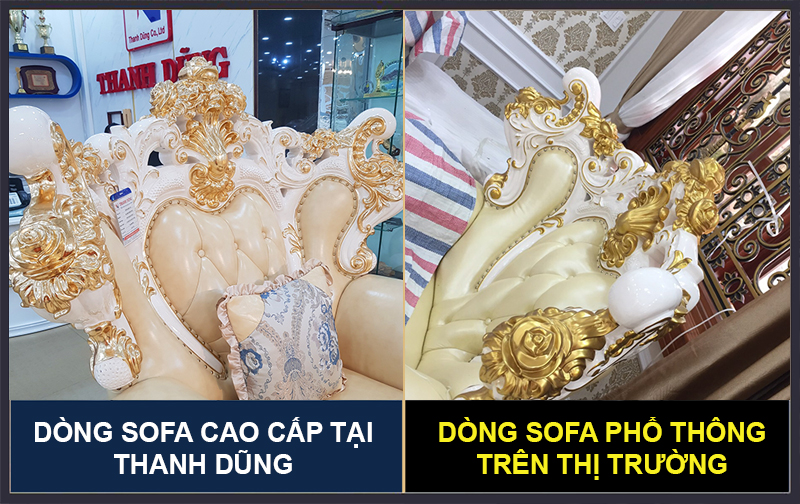 SOFA TÂN CỔ ĐIỂN