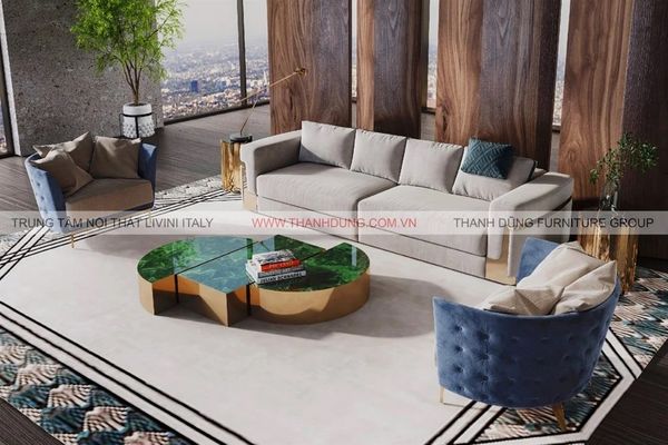 Lựa chọn kích thước sofa phù hợp với không gian