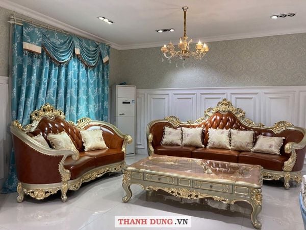 Chọn khung ghế sofa tân cổ điển