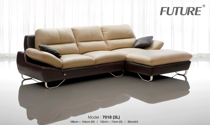 Sofa da bò thượng hạng Italy 7018