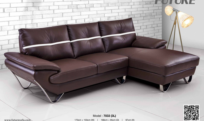 Sofa da bò thượng hạng Italy 7033