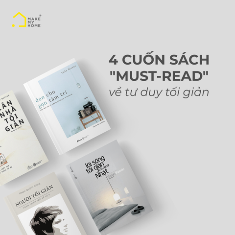 4 cuốn sách must-read về tư duy tối giản