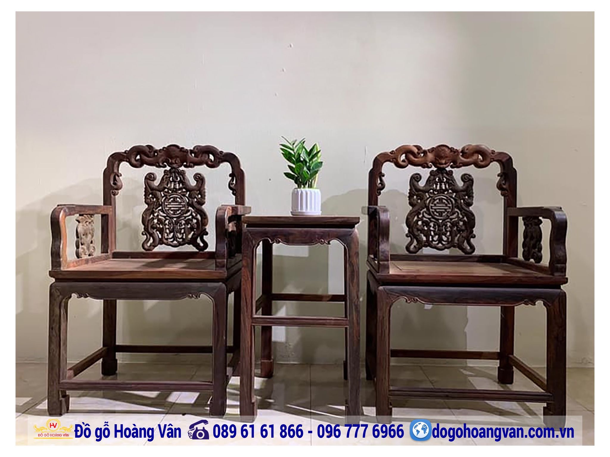 Nơi Bán Bộ Bàn Ghế Phòng Khách Đẹp Tại Hà Nội BG346 – Đồ gỗ Hoàng Vân