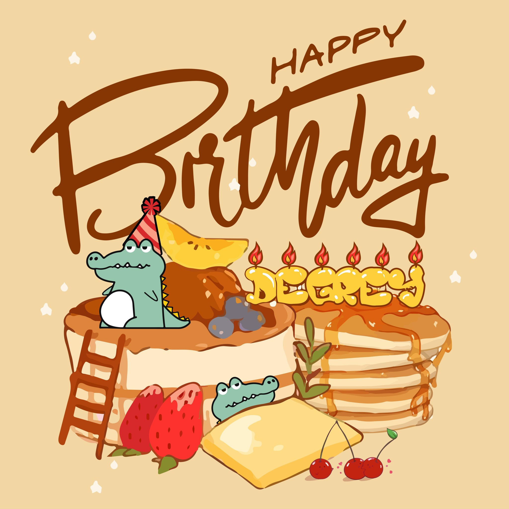 Happy birthday Xoài bếu, lại già thêm 1 tuổi