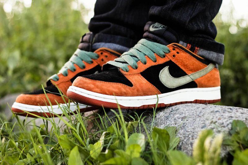 dunk low ceramic on feet