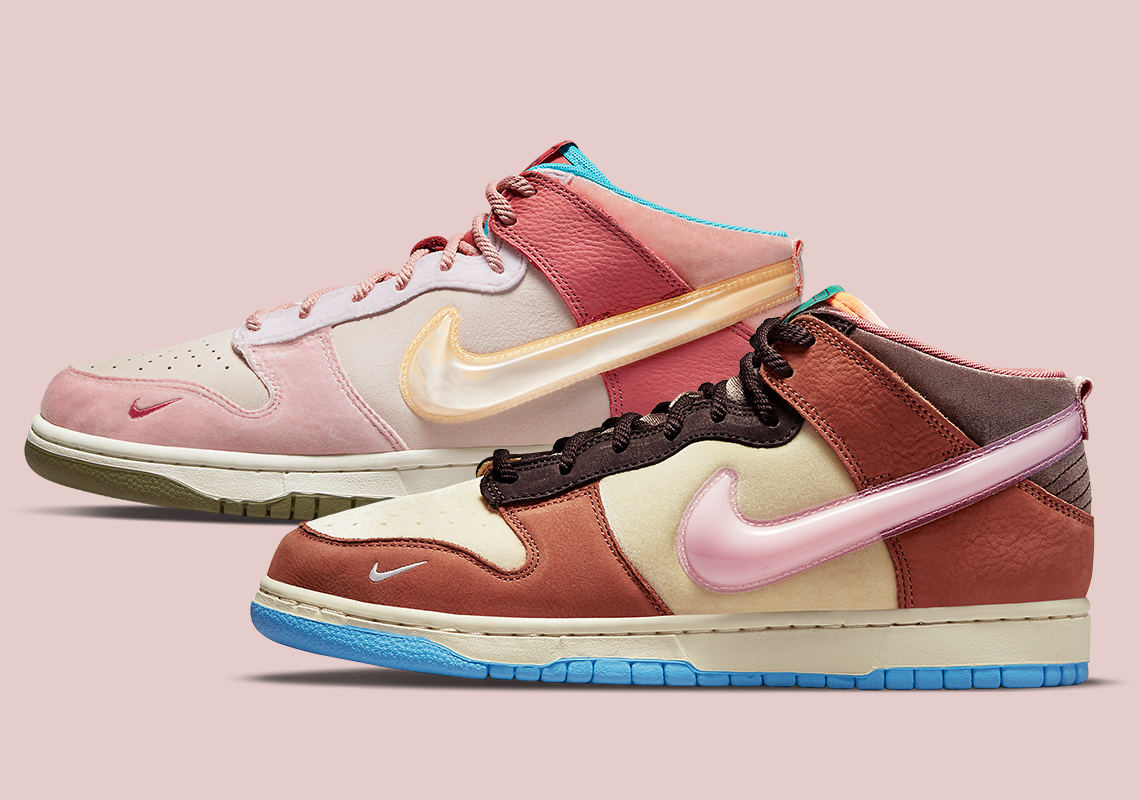 Social Status x Nike Dunk: thiết kế kẹo 