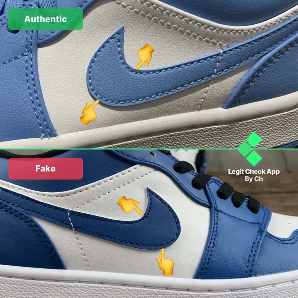 Check Giày: Cách Phân Biệt Air Jordan 1 Low 2021 Real Và Fake – Hệ Thống  Phân Phối Air Jordan Chính Hãng