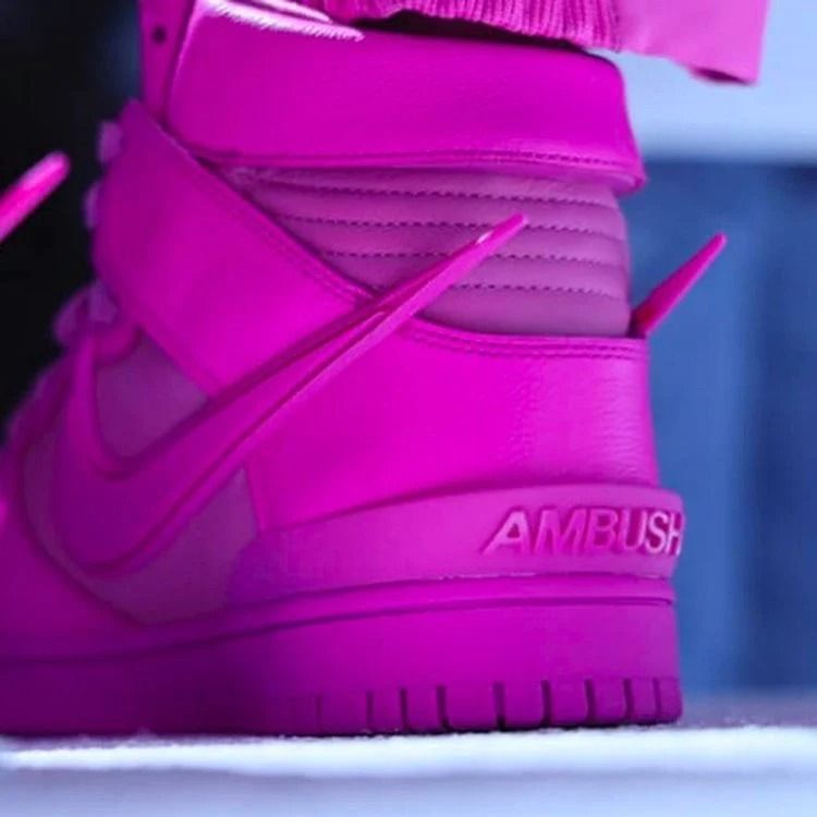 AMBUSH x Nike Dunk High 'Lethal Pink' - há»ng nhÆ° chÆ°a tá»«ng ÄÆ°á»£c há»ng â AUTHENTIC SHOES
