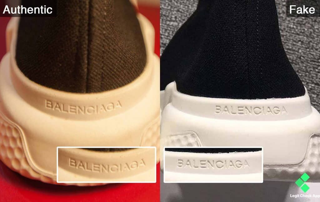 How To Spot a FAKE Balenciaga Speed Trainer Tips to Authenticate Real vs  Fake  YouTube
