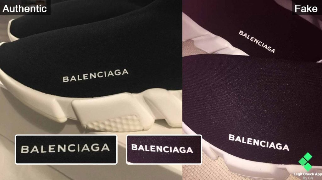 The spelling Dey Confuse Me Video of Fake Balenciaga Shoes Leaves  Internet Users Amused  Legitng