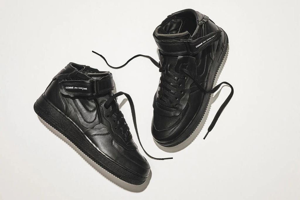 comme de garcons nike air force 1