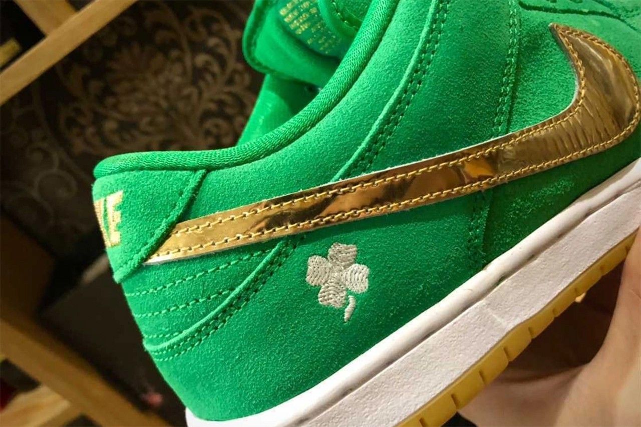 nike dunk st patrick's