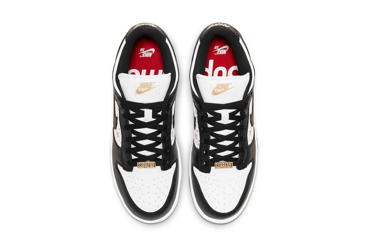 nike sb dunk low x supreme