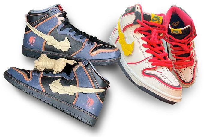 'Gundam' x Nike SB Dunk High Official Images 