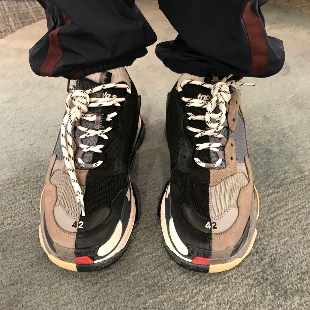 Balenciaga Triple S Trainer Bicolour