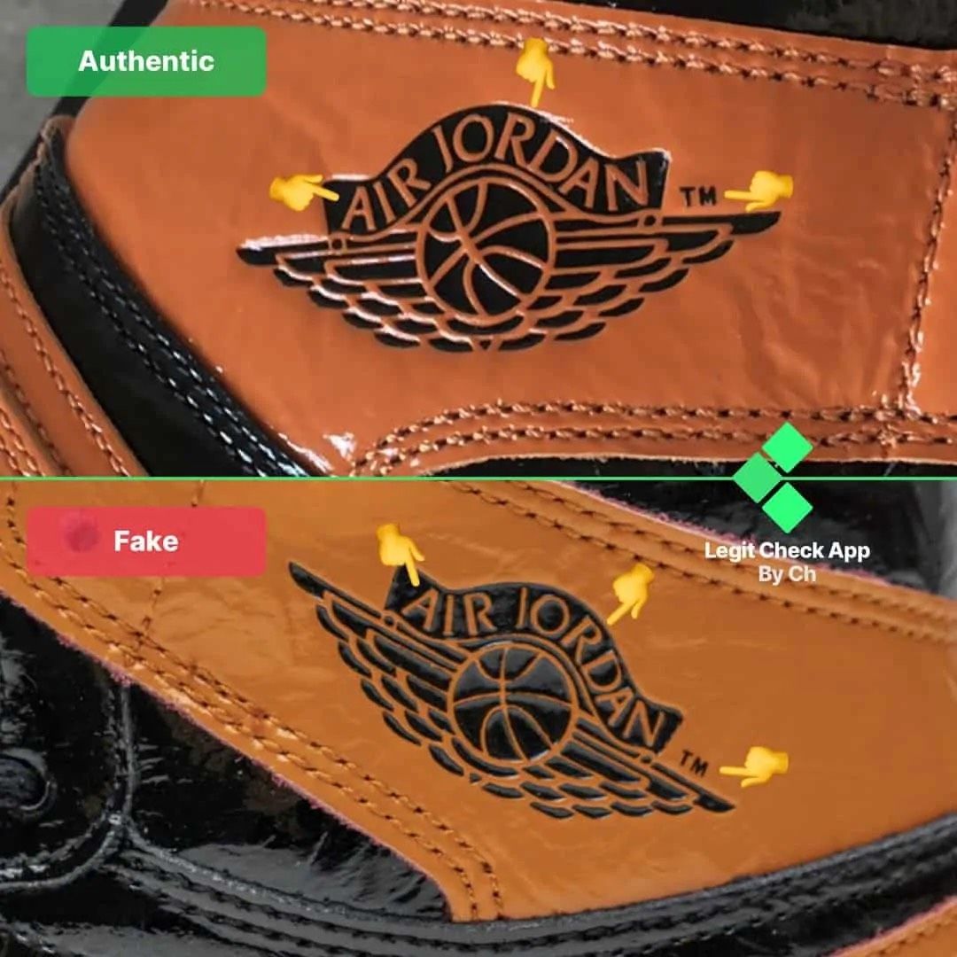 Cách phân biệt Air Jordan 1 Shattered 