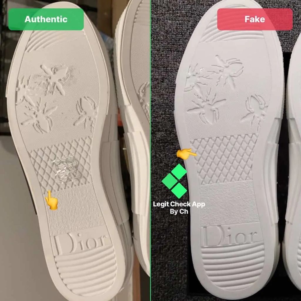 How To Spot Fake Dior B23 Oblique Logo Sneakers  Legit Check By Ch  Dior Fake  shoes Sneakers