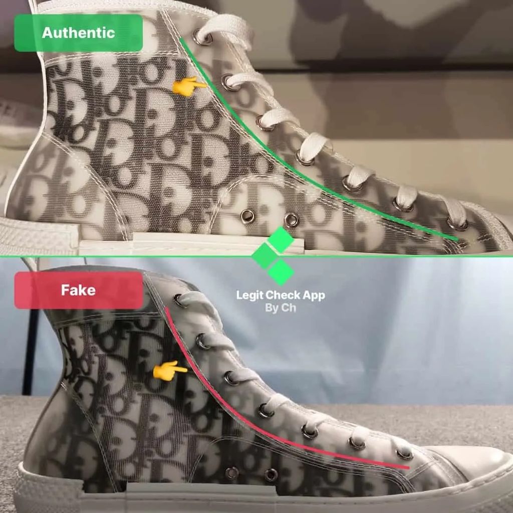 Tổng hợp 57 về dior shoes fake vs real mới nhất  cdgdbentreeduvn