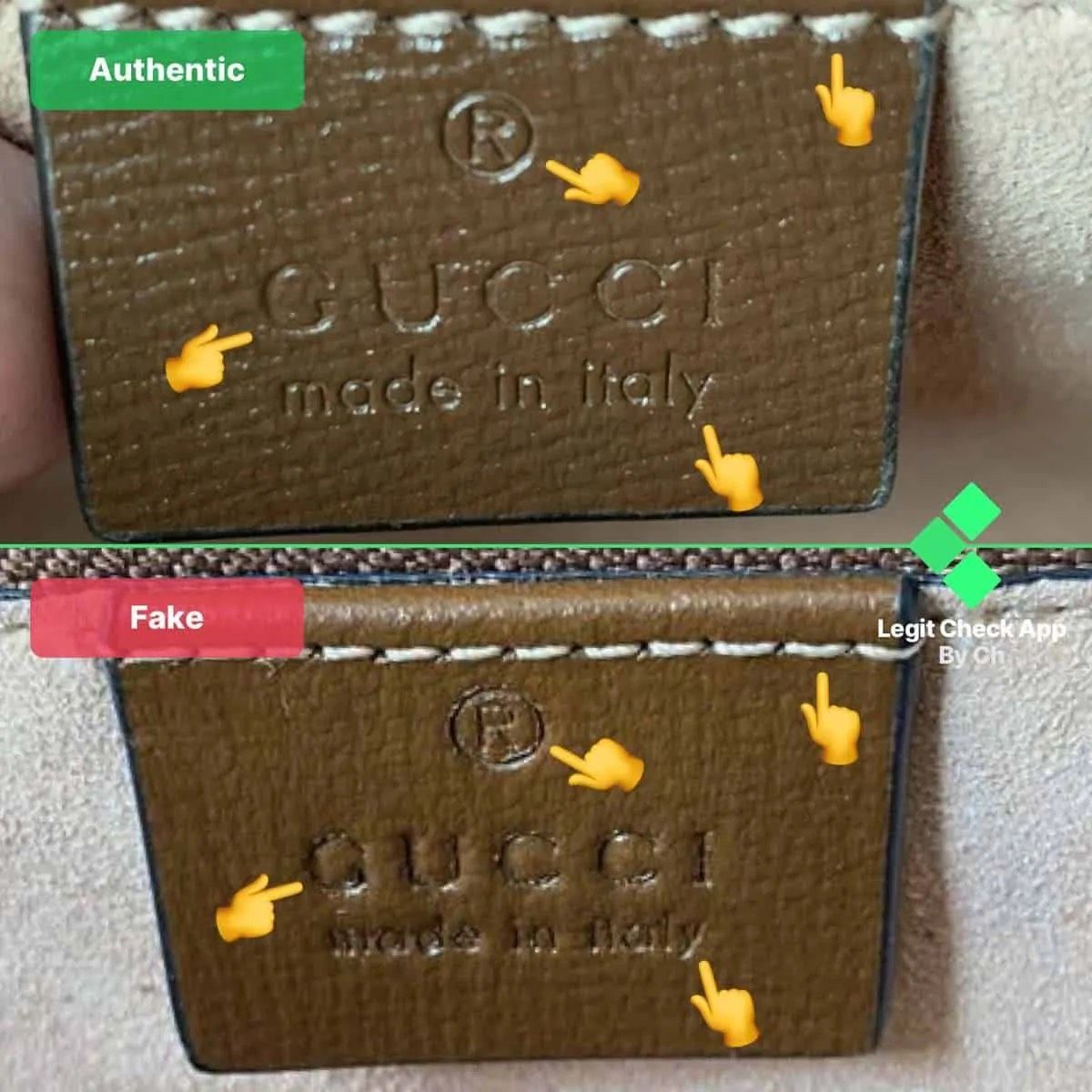 gucci horsebit bag fake vs real
