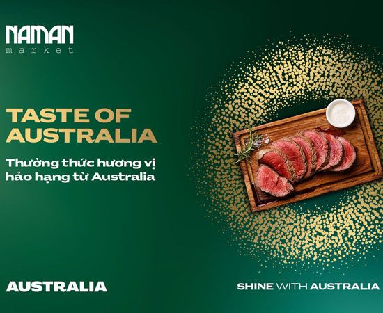 “TASTE OF AUSTRALIA”: FIND OUT AUSTRALIA FOOD IN NAM AN MARKET