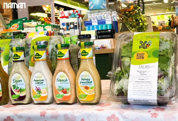 FREE TASTING SALAD AT NAM AN MARKET
