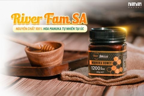 MẬT ONG MANUKA RIVER FAM S.A - Nguyên chất hoa Manuka tự nhiên tại Úc