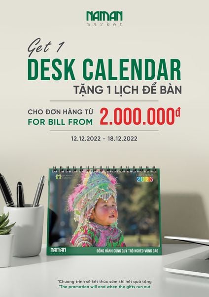 Chương trình tặng Lịch “Cơm có thịt” - Dự án từ thiện của “Quỹ trò nghèo vùng cao” năm 2022