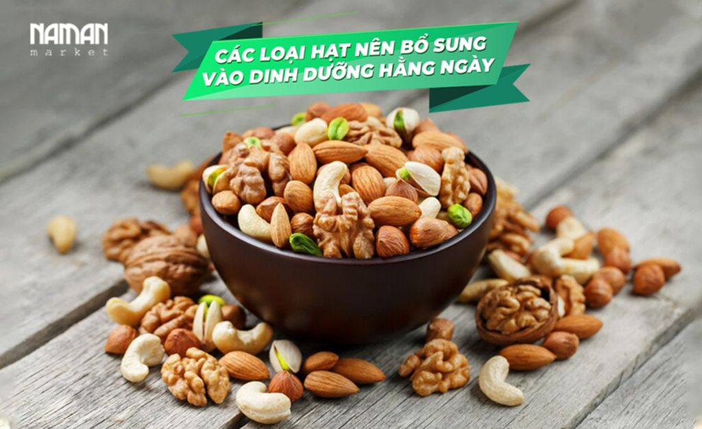 NUTS SHOULD BE INCLUDED IN YOUR EVERYDAY DIET