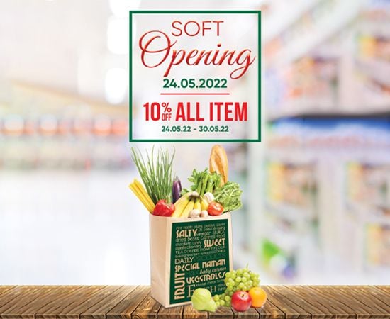 NAM AN MARKET OPENING THE 5th STORE