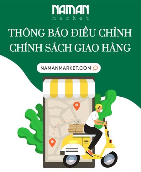 THÔNG BÁO ĐIỀU CHỈNH CHÍNH SÁCH GIAO HÀNG CHO ĐƠN HÀNG DƯỚI 100.000VND