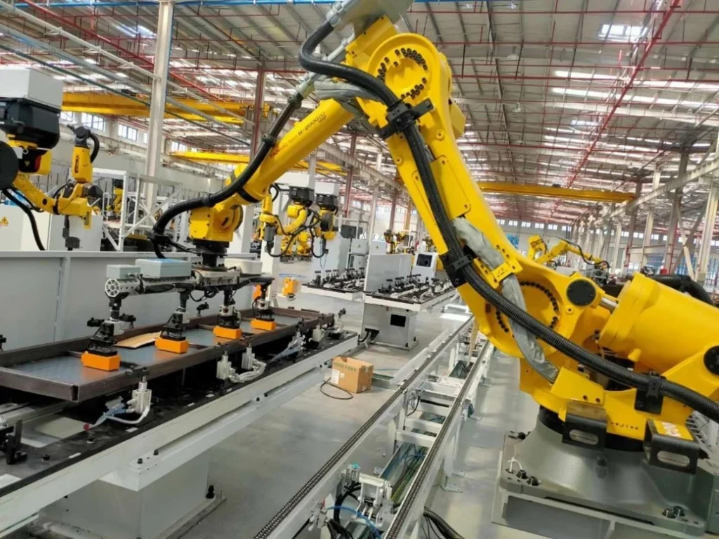 Nghiên cứu ứng dụng Robot trong gắp hàng