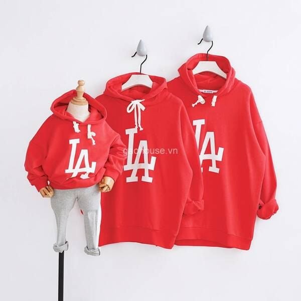 3_áo hoodie đồng phục gia đình mùa đông