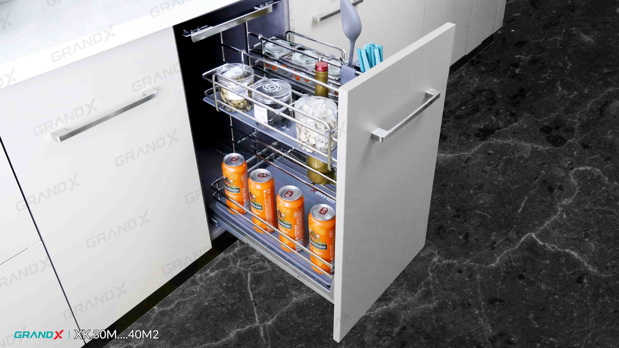 TOP 4 MẪU GIÁ DAO THỚT, GIA VỊ GRANDX ĐÁNG MUA NHẤT CHO BẾP HIỆN ĐẠI