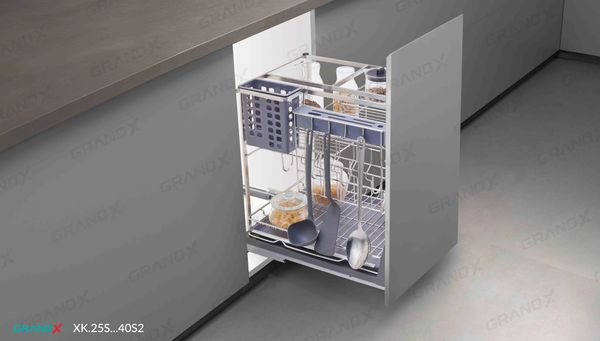 Giá dao thớt gia vị Grandx Sirius nan dẹt