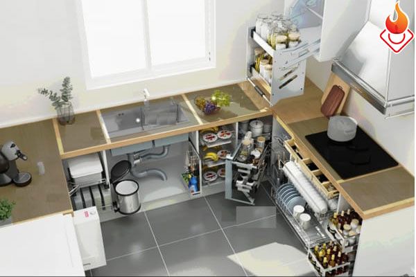 Với những phụ kiện tủ bếp thông minh, bạn sẽ không chỉ tránh được sự lộn xộn, mà còn tiết kiệm được diện tích và tạo ra một không gian bếp thật sự thông minh và tiện nghi. Xem ngay những hình ảnh về phụ kiện tủ bếp thông minh để tìm kiếm cho mình sản phẩm phù hợp.