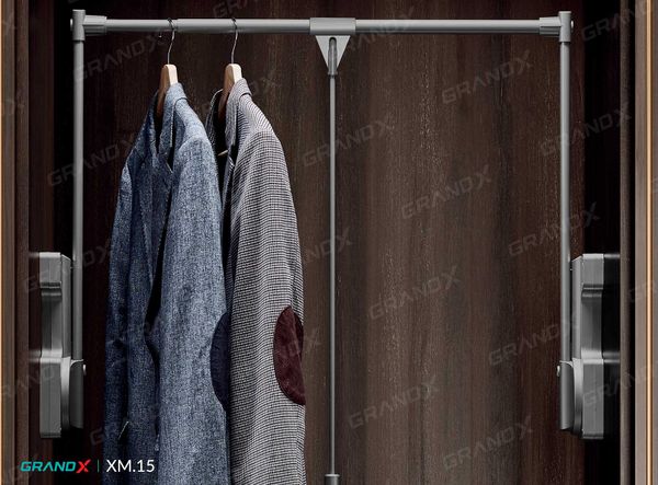Giá nâng hạ  quần áo GRANDX tinh tế