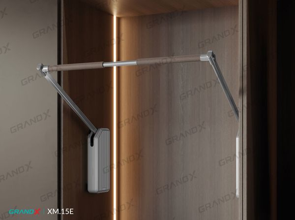 Giá nâng hạ điện quần áo GRANDX