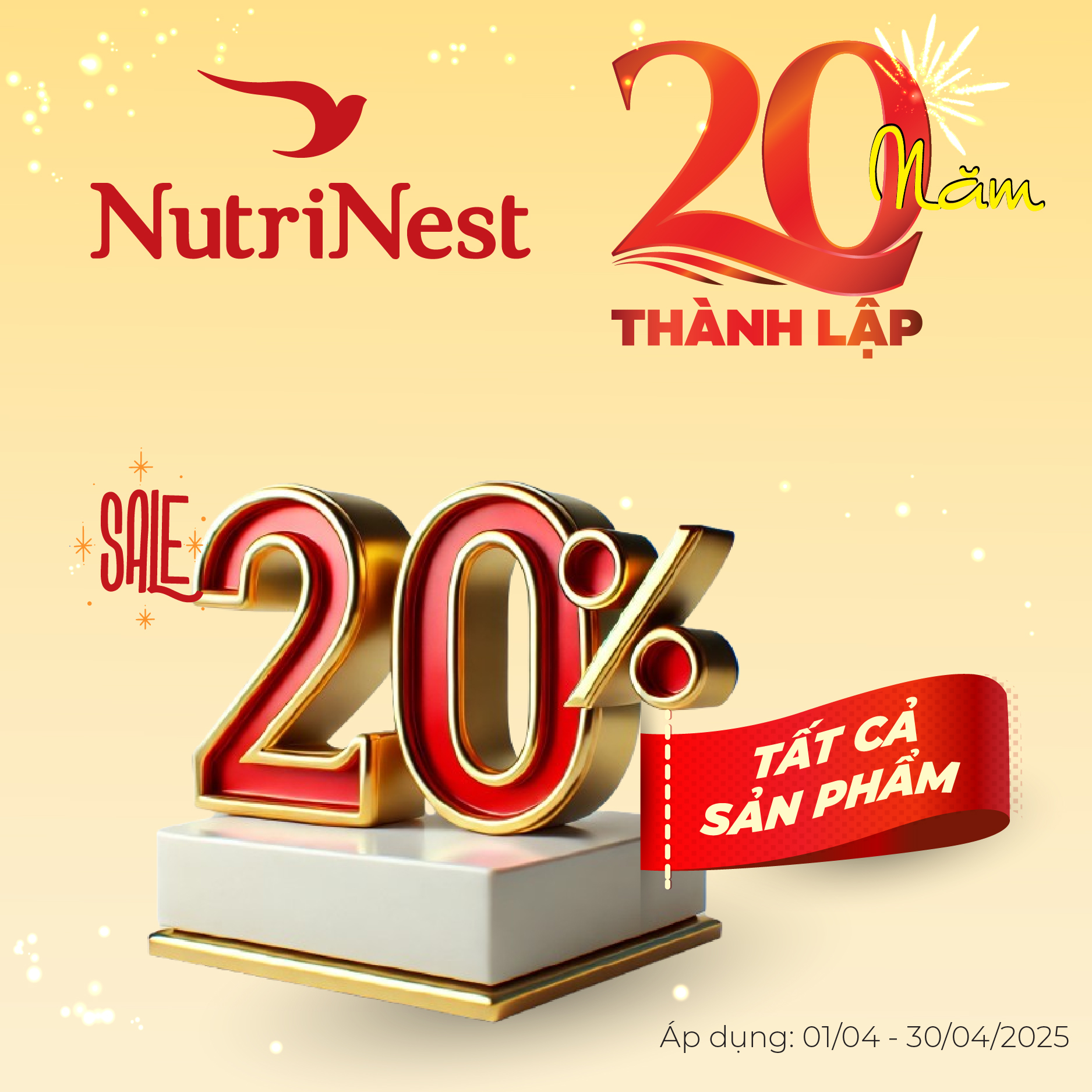 NUTRINEST 20 NĂM - NUÔI DƯỠNG SỨC SỐNG