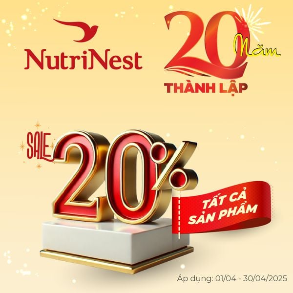 NUTRINEST 20 NĂM - NUÔI DƯỠNG SỨC SỐNG