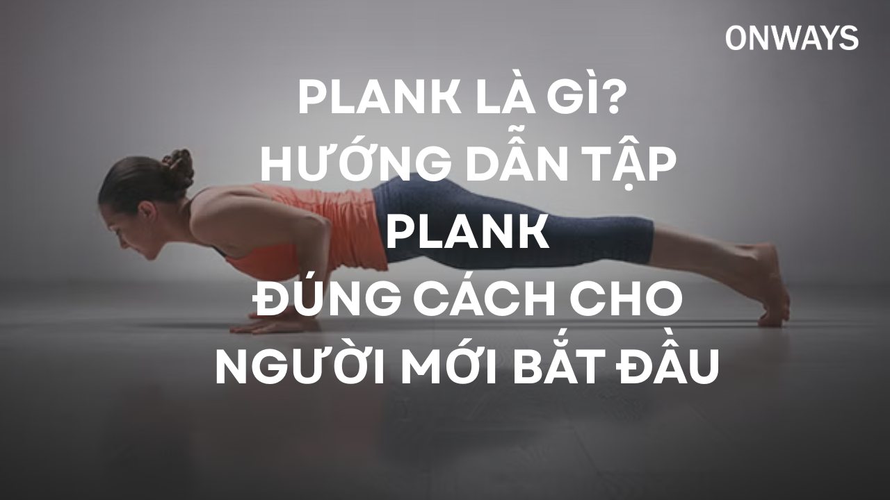PLANK LÀ GÌ? HƯỚNG DẪN TẬP PLANK ĐÚNG CÁCH CHO NGƯỜI MỚI BẮT ĐẦU