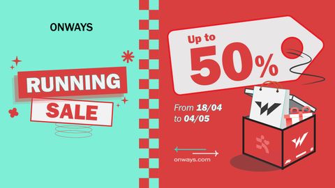 𝐑𝐔𝐍𝐍𝐈𝐍𝐆 𝐒𝐀𝐋𝐄 – ĐƯỜNG ĐUA ƯU ĐÃI CHÍNH THỨC KHỞI ĐỘNG!