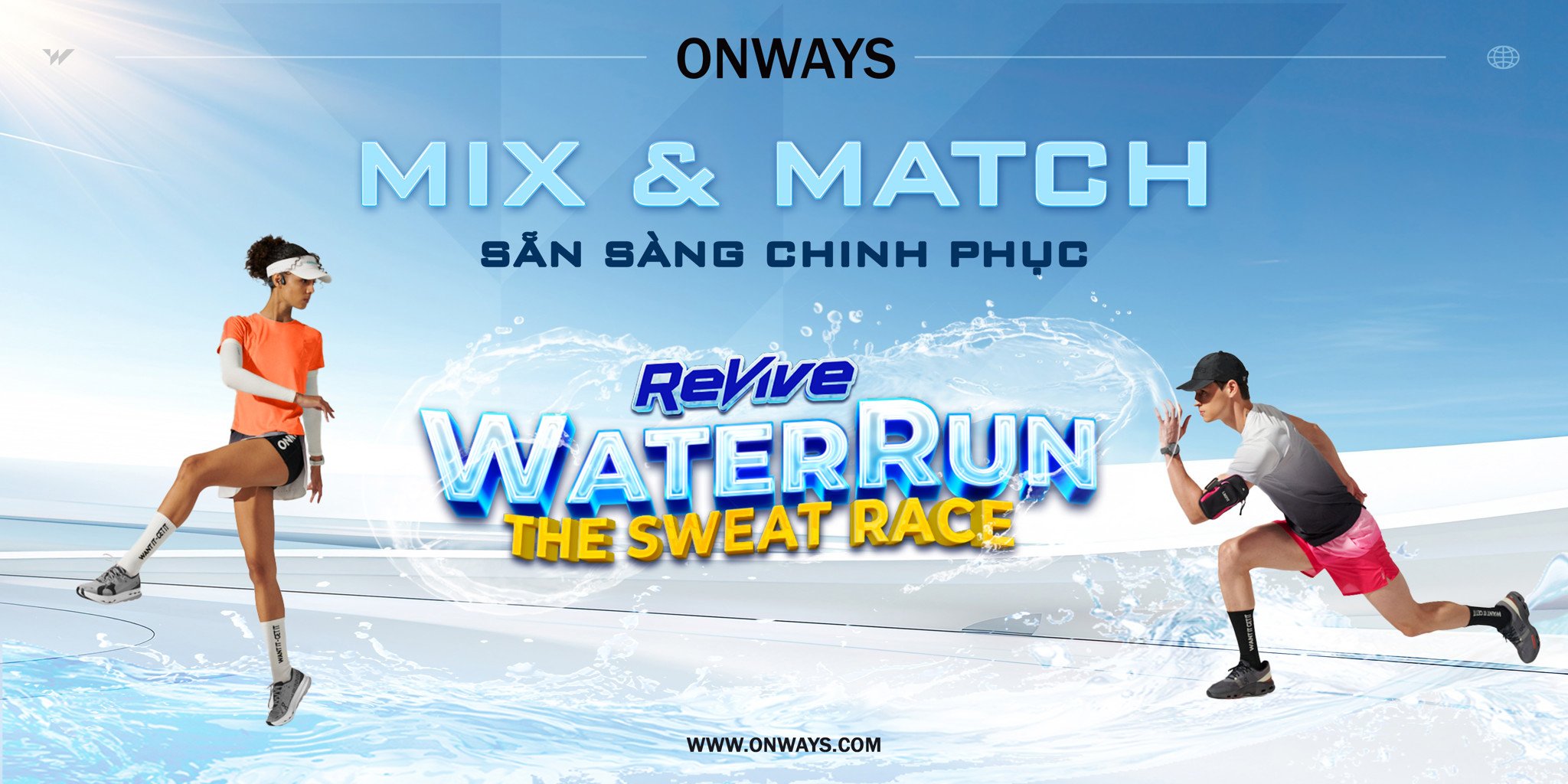 OUTFIT CỰC CHÁY CÙNG REVIVE WATER RUN 2025
