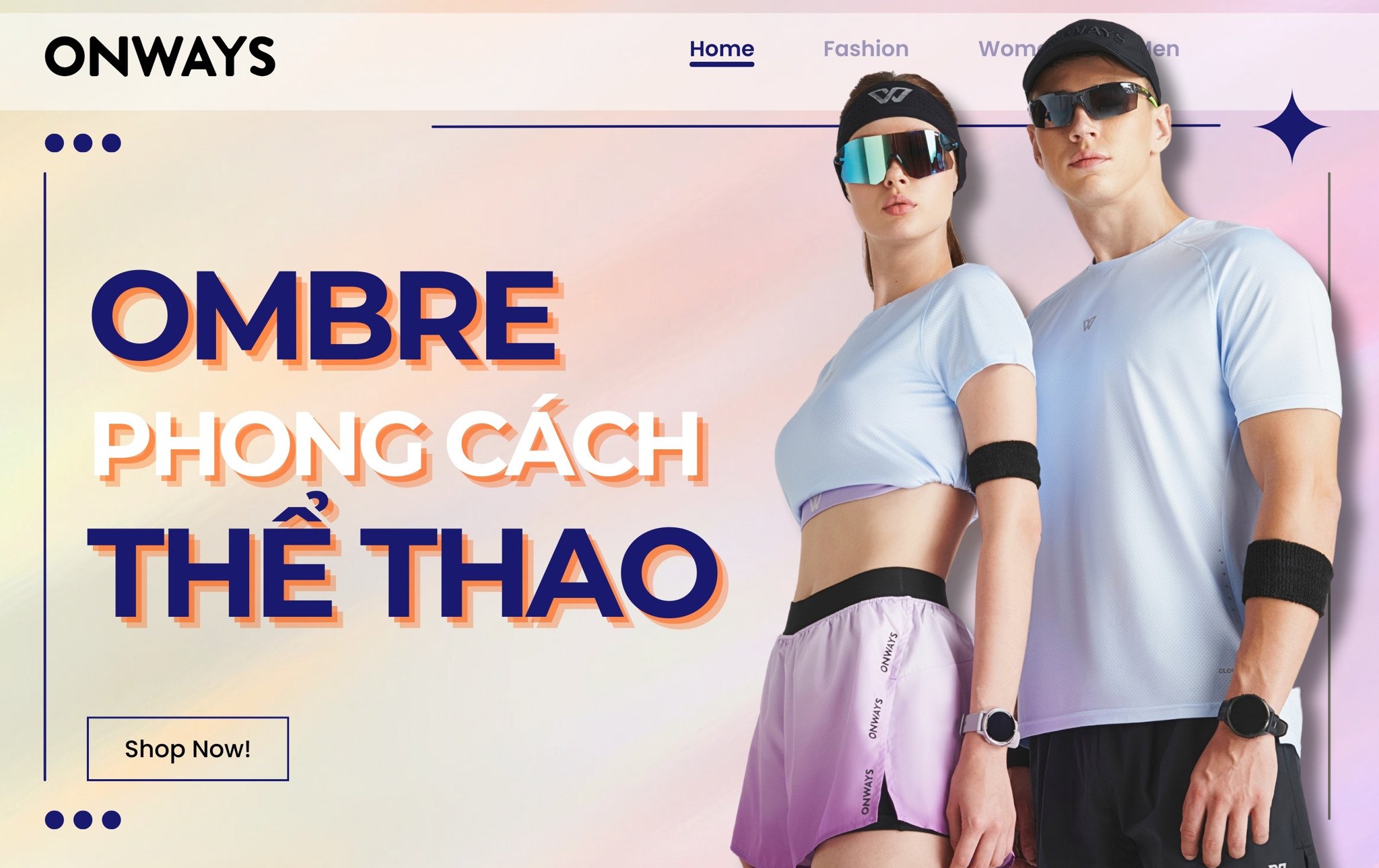 XU HƯỚNG THỜI TRANG THỂ THAO OMBRE