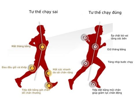 TẦM QUAN TRỌNG CỦA DÁNG CHẠY ĐÚNG