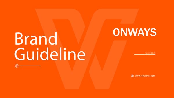 BRAND GUIDELINE ONWAYS