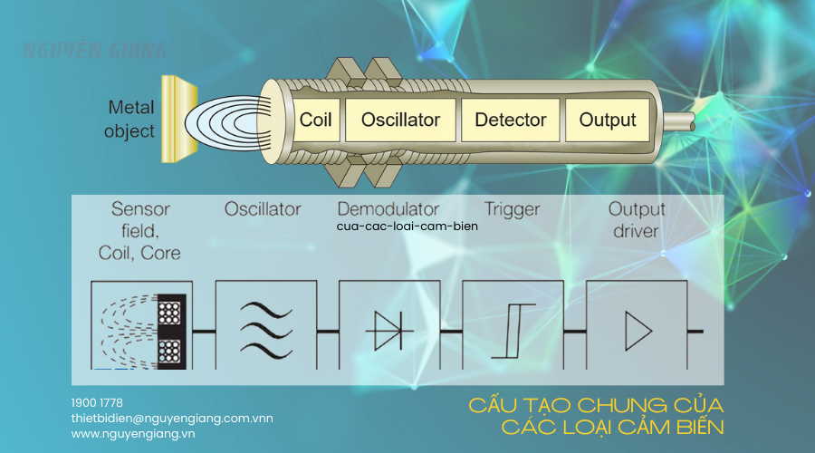 Cấu tạo chung của Cảm biến