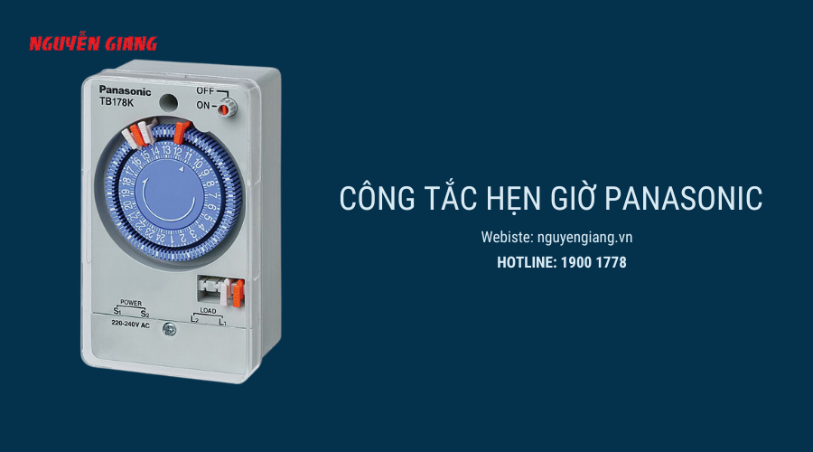 Công tắc Panasonic hẹn giờ