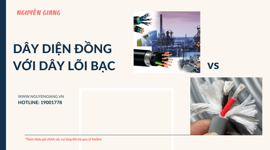 Giá dây dẫn điện đồng rẻ hơn so với dây lõi bạc, với khả năng dẫn điện tốt.