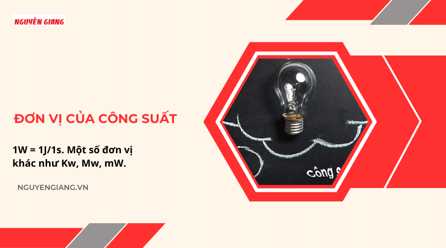 Đơn vị của công suất